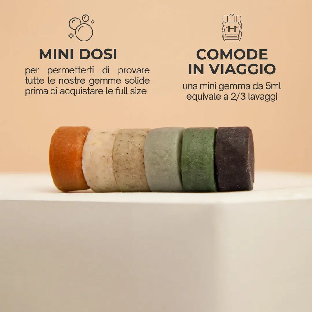 Profitez du lever de soleil - Kit de test 6 mini solides