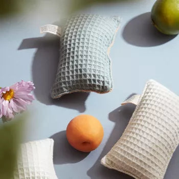 Spugna lavabile in cotone biologico Bianco