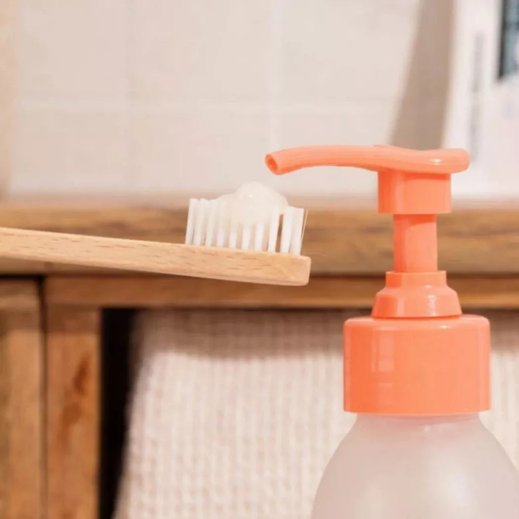 Dentifricio in polvere per bambini alla fragola da diluire