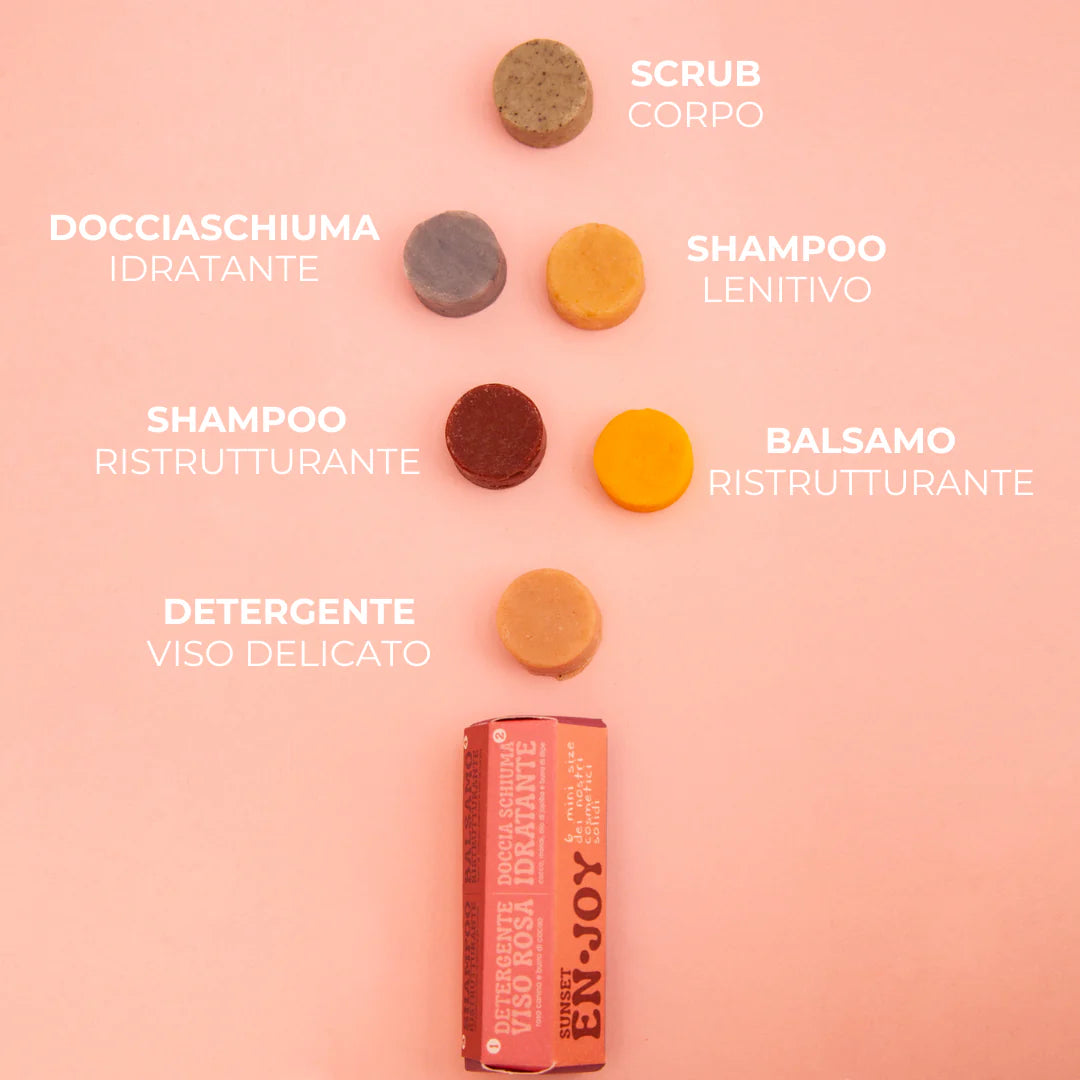 Enjoy Sunset - Kit prova 6 mini solidi - Enooso