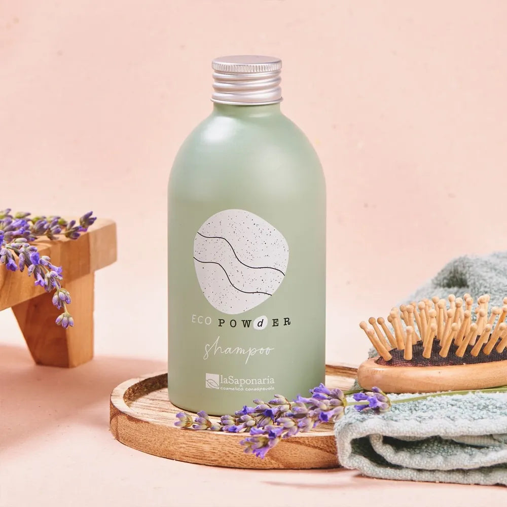 Dispenser refill Eco-Shampoo in alluminio