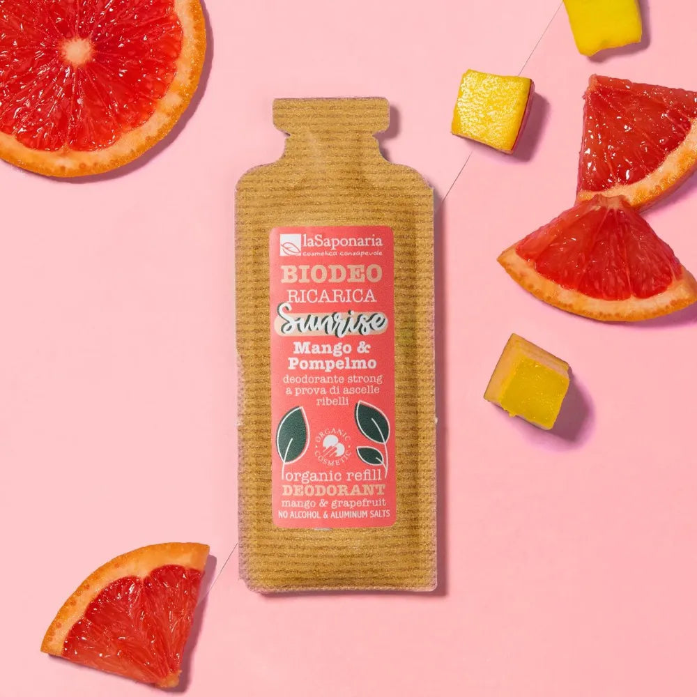 Sunrise - Biodeo Ricarica (Mango e Pompelmo) (40ml)