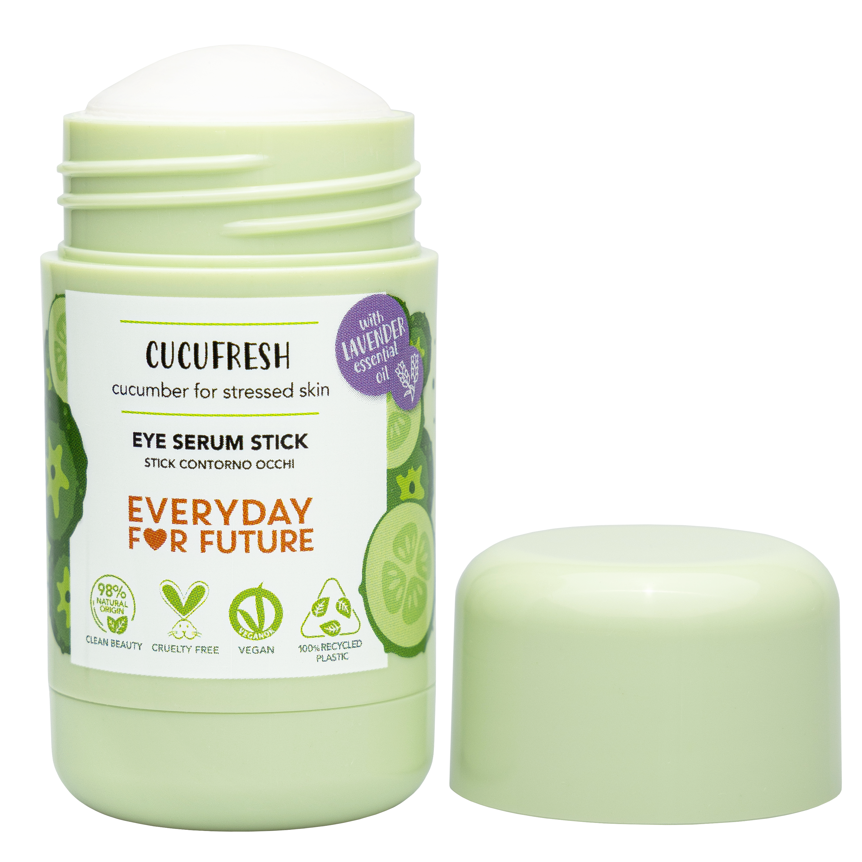 Stick Contorno Occhi Rinfrescante con Estratto di Cetriolo