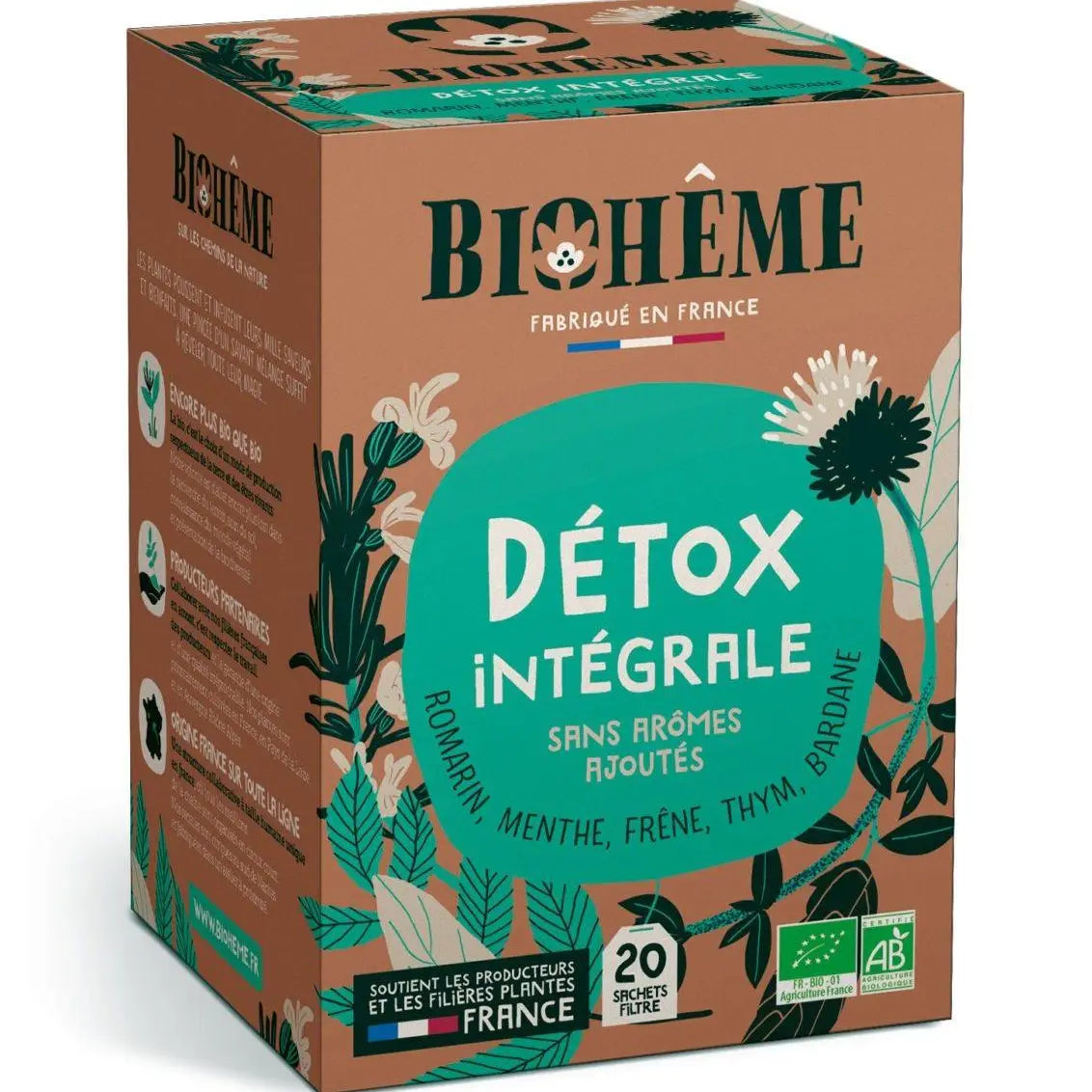 Infuso Detox Integrale - X20 Bustine - Biohême