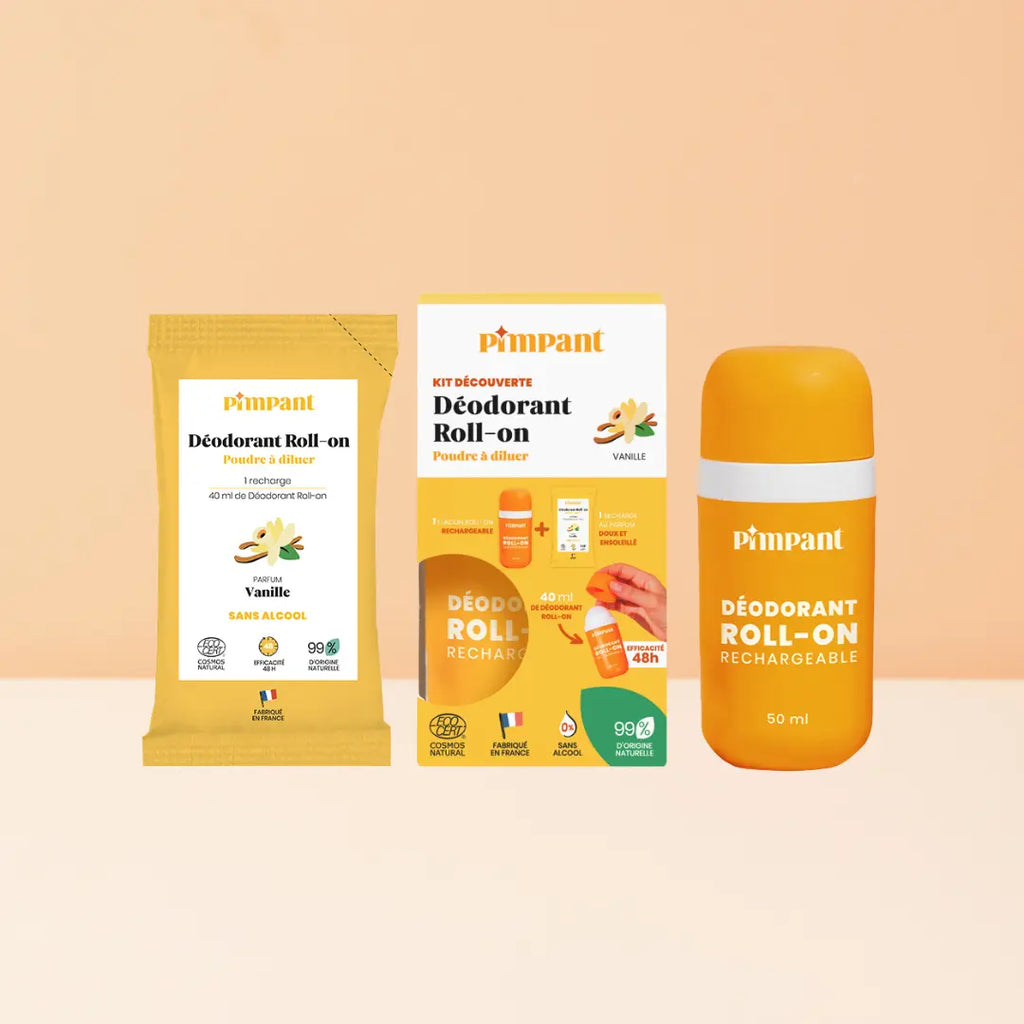 Kit di prova per deodorante roll-on alla vaniglia
