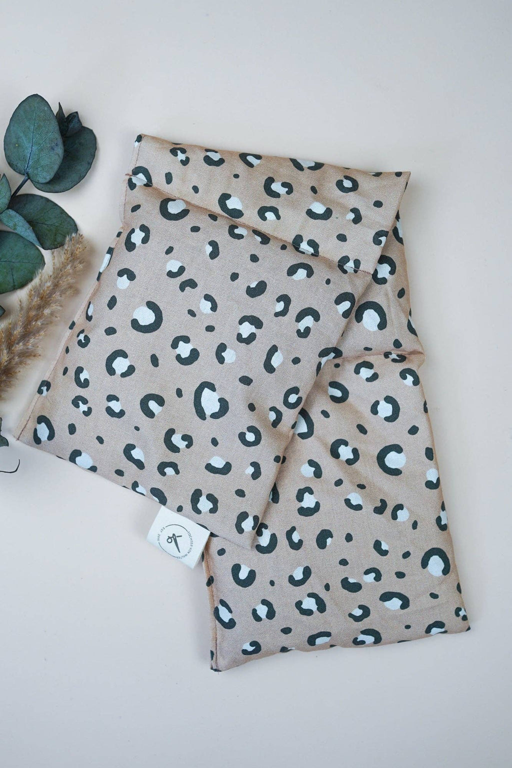 Coussin chauffant Leo Beige - Oreiller en graines d'épeautre biologiques