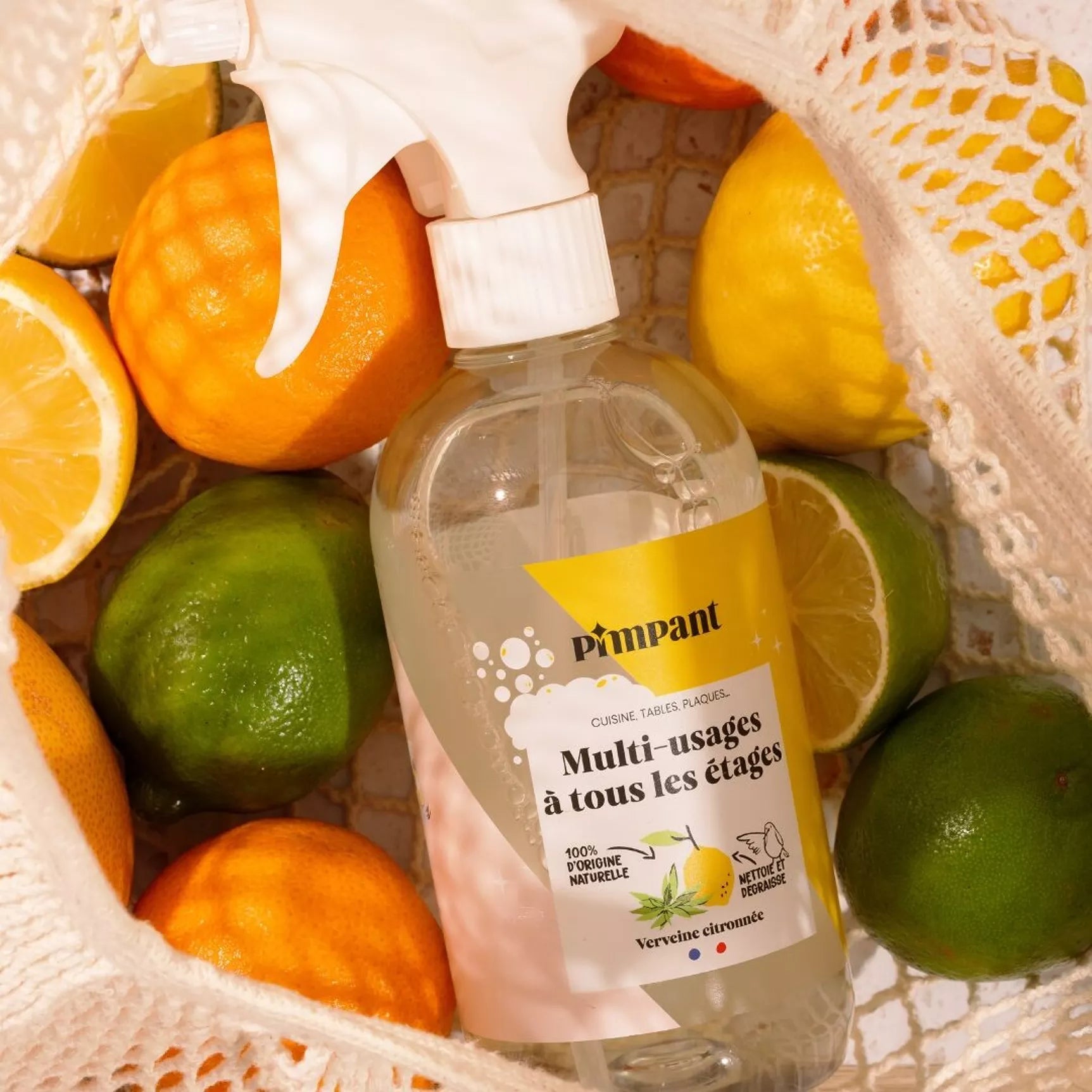 Flacone spray multiuso ricaricabile da 500 ml