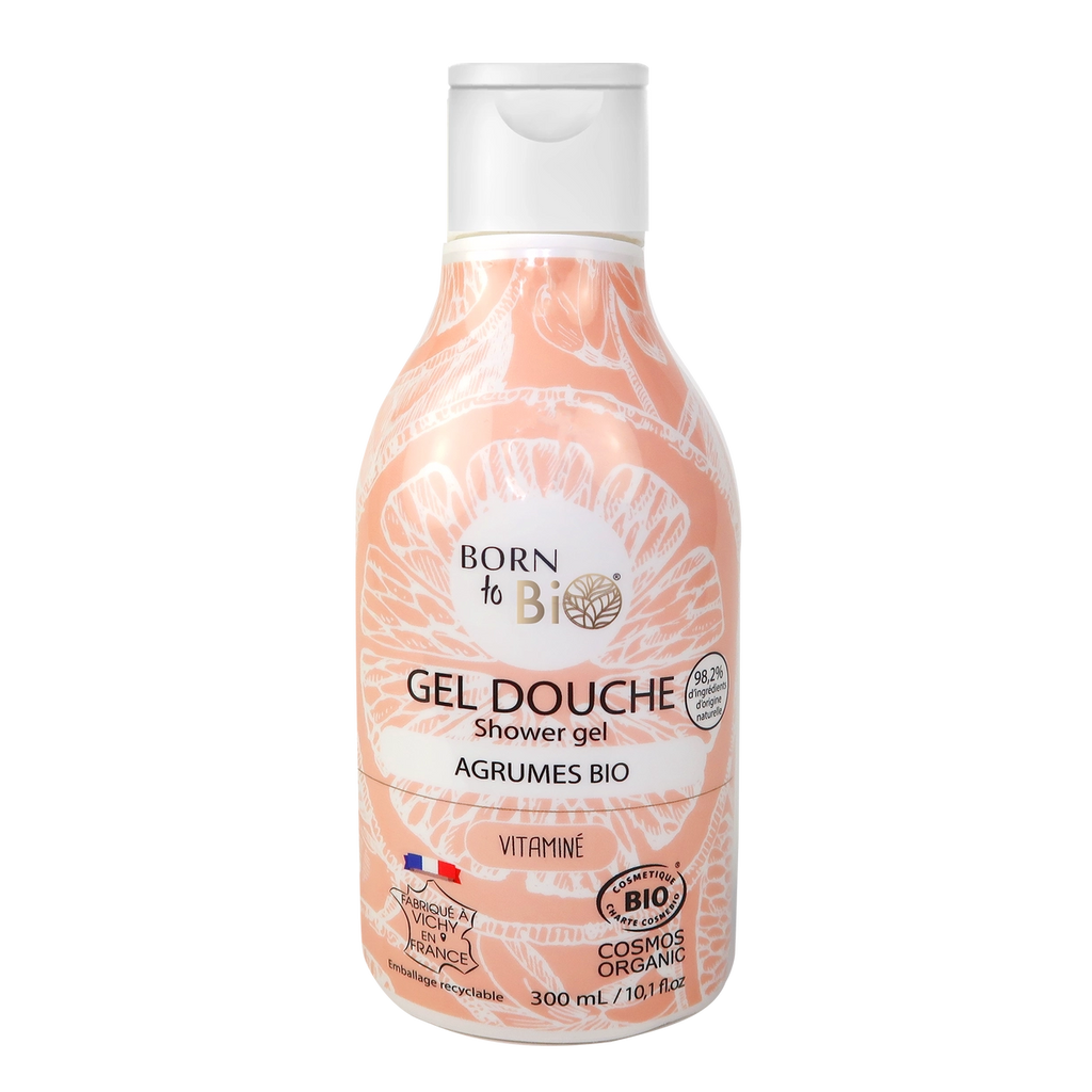 Gel douche bio aux agrumes - 300 ml - Né pour le bio