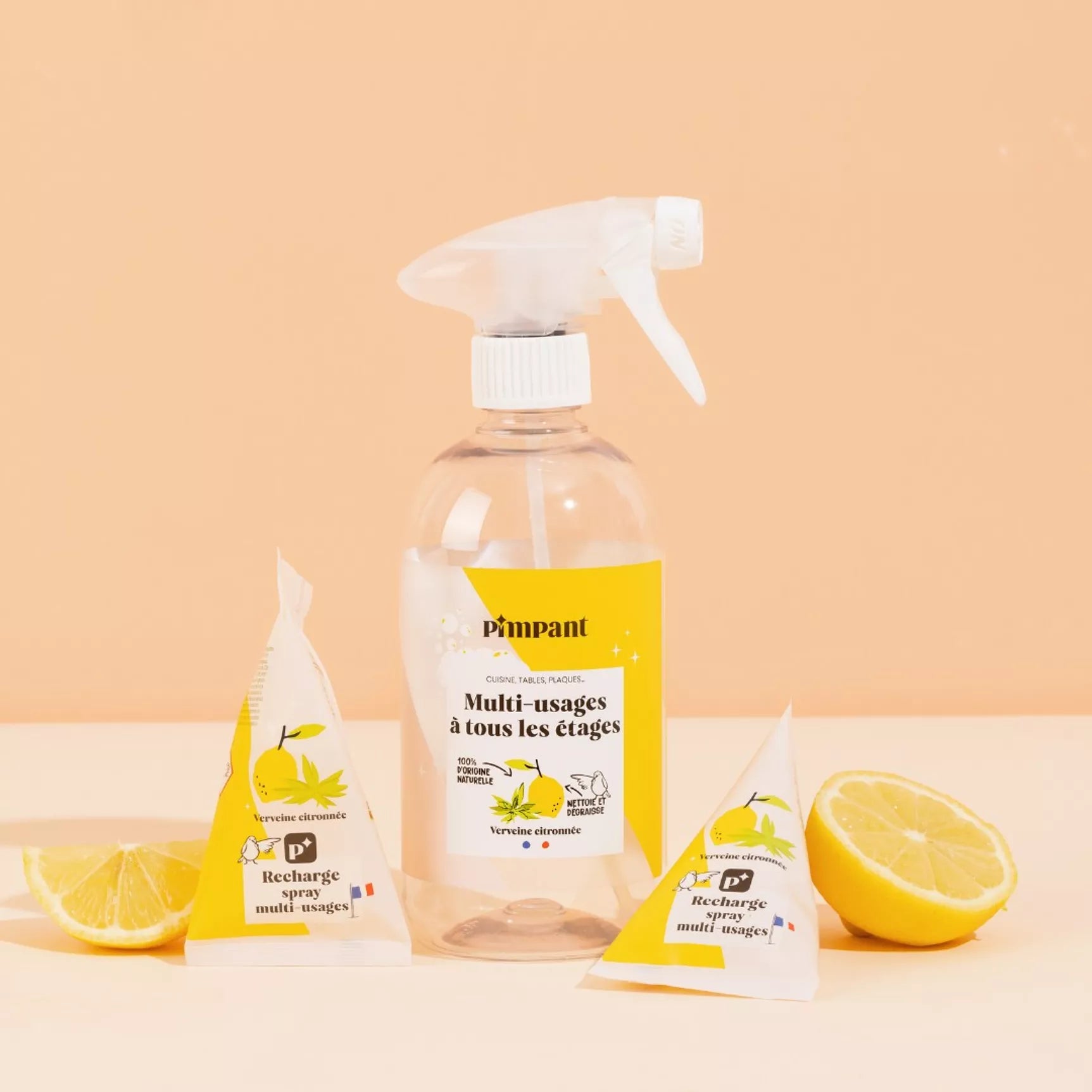 Flacone spray multiuso ricaricabile da 500 ml