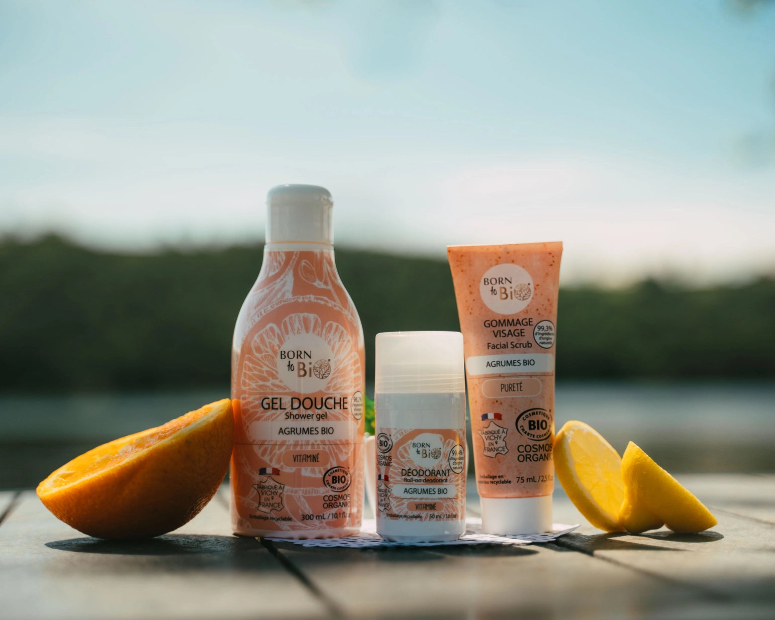 Gel doccia bio agrumi - 300ml - Born to bio