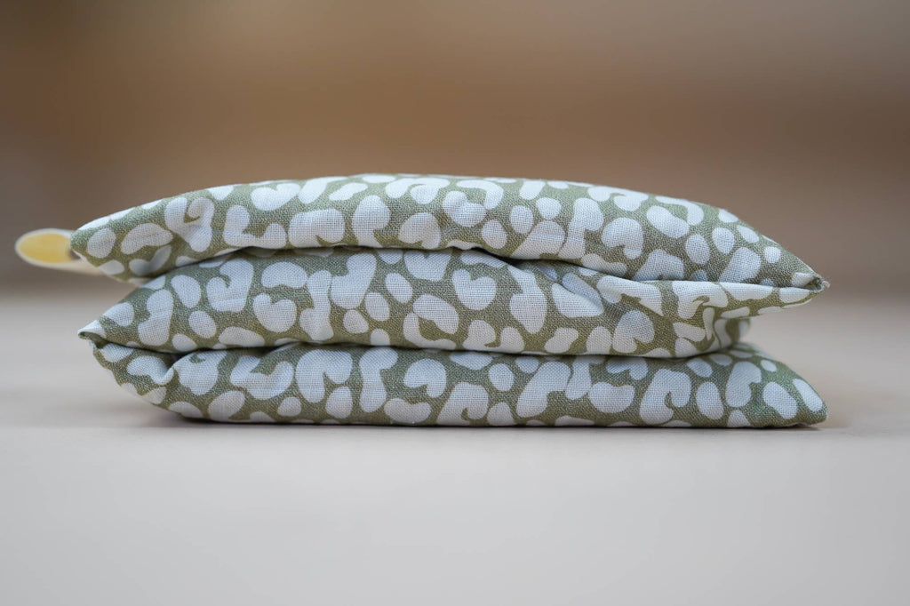 coussin thermique à motif lion