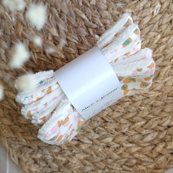 Salviette struccanti lavabili Rachel X5